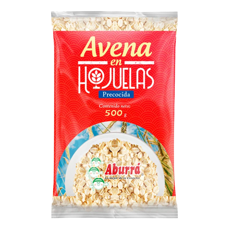AVENA HOJUELA ABURRA X 500GR