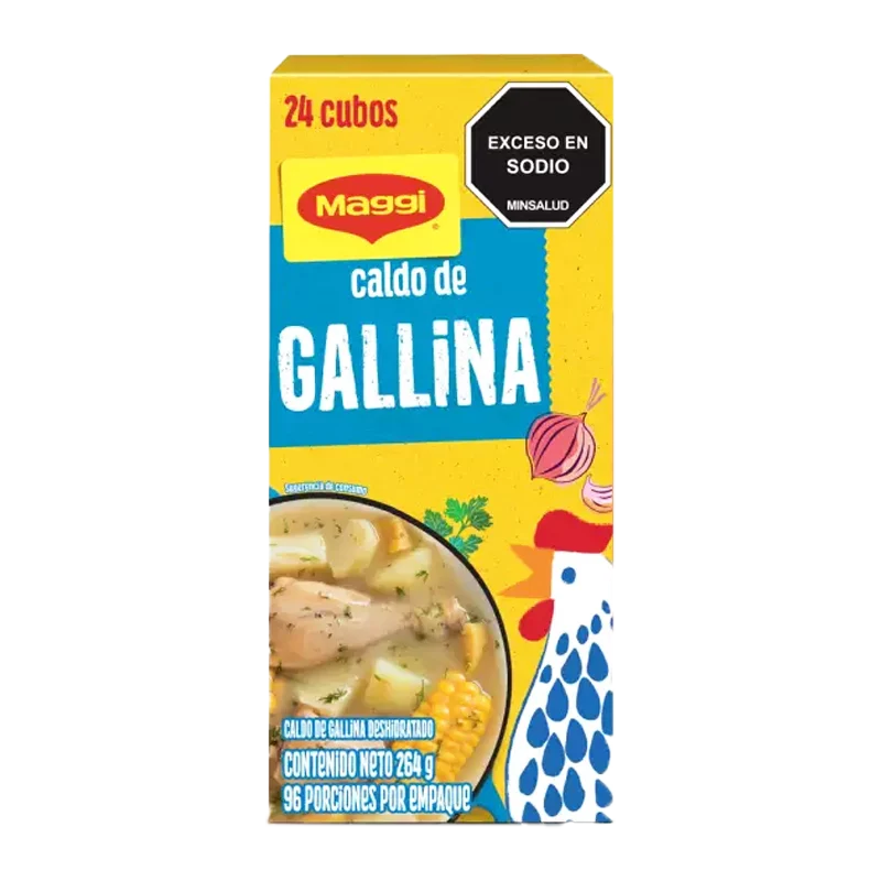 CALDO MAGGI GALLINA X 24 X 276 GR