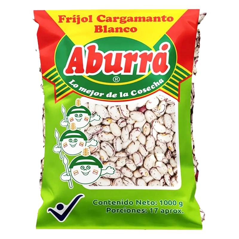 FRIJOL CARGAMANTO BLANCO ABURRA X 1000 GR