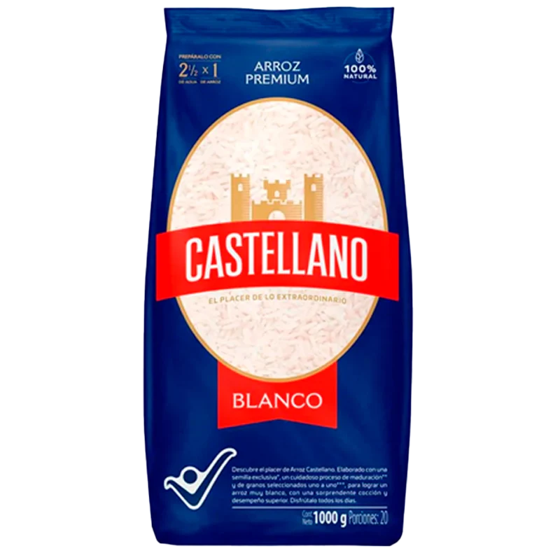 ARROZ CASTELLANO X 1000 GR