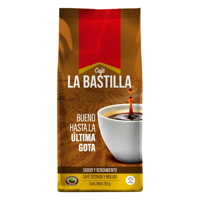 CAFE BASTILLA SUAVE X 250 GR