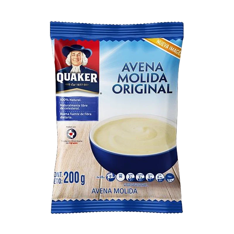 AVENA QUAKER MOLIDA X 200 GR