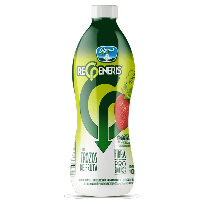 YOGURT REGENERIS FRESA BOTELLA X 1000 GR