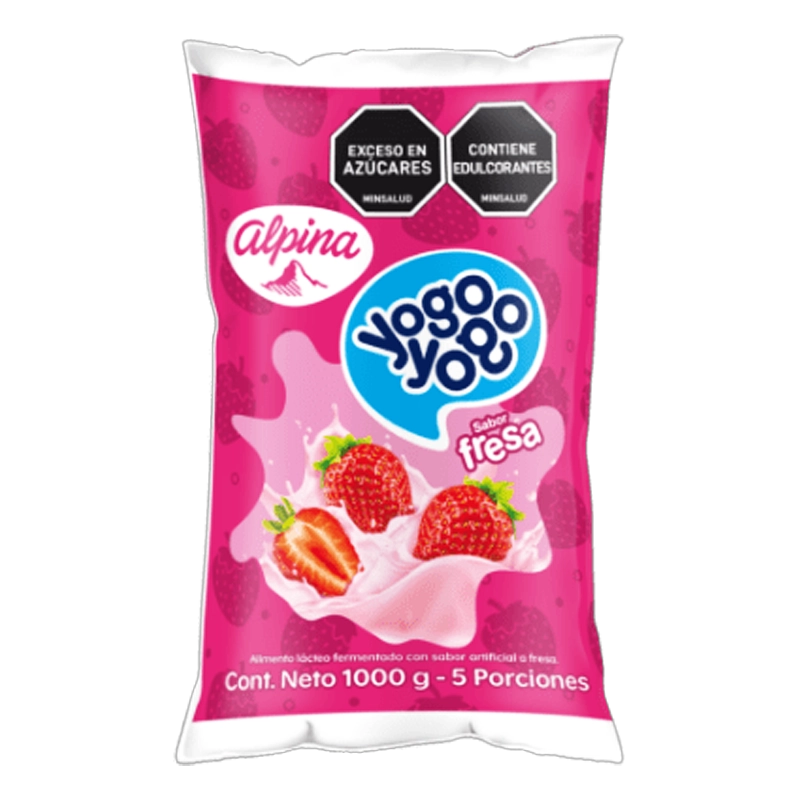 YOGO YOGO FRESA ALPINA X 1000 ML