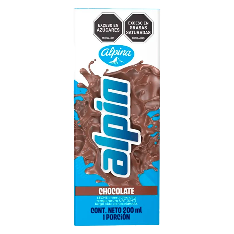LECHE ACHOCOLATADA ALPIN X 200 ML
