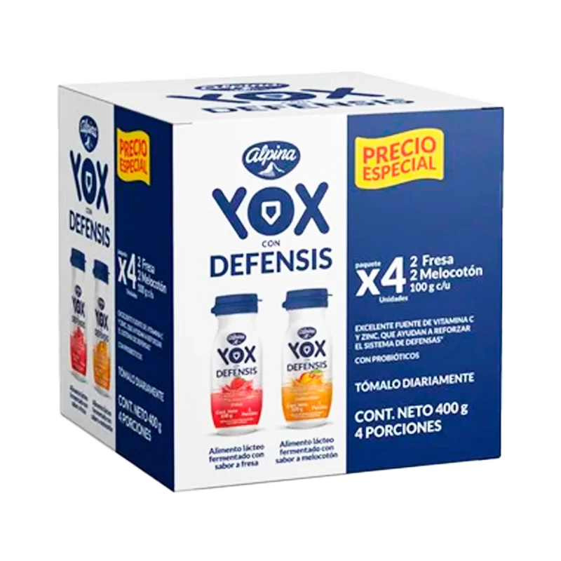 YOX SURTIDO X 4 X 100 ML