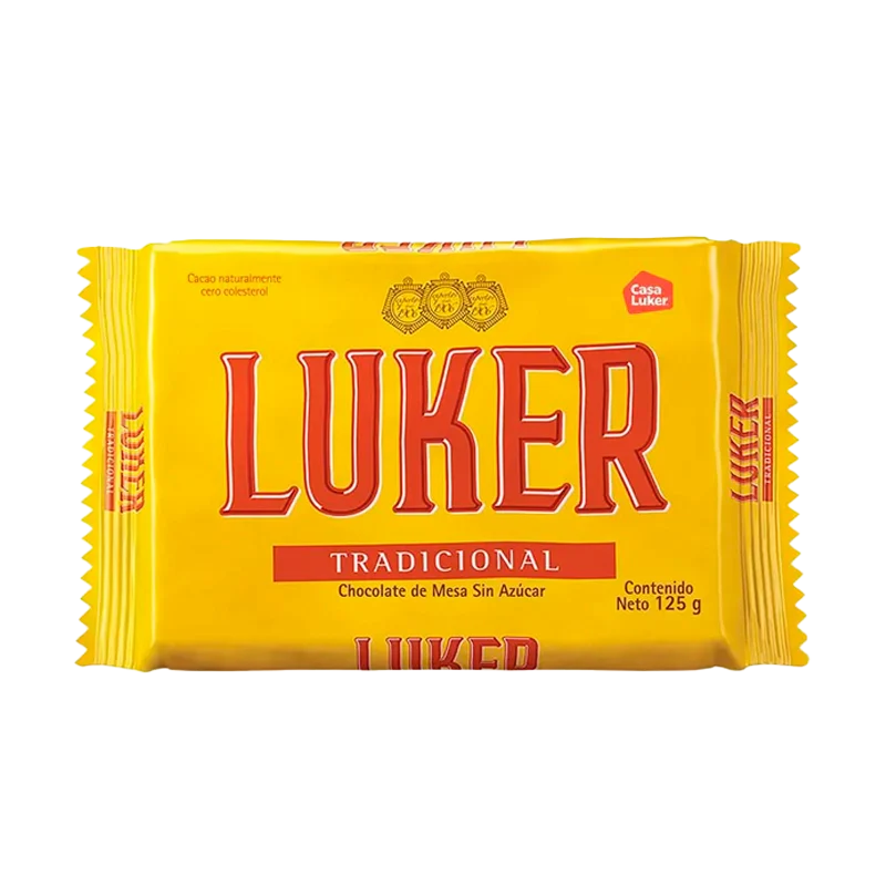 CHOCOLATE LUKER AMARGO X 125 GR
