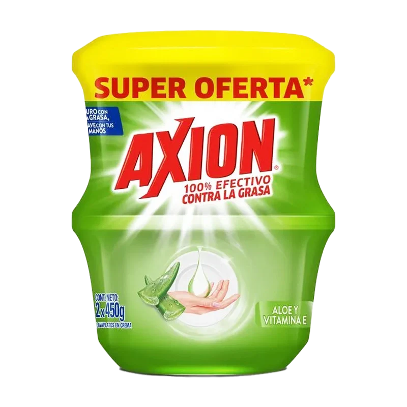 LAVAPLATOS AXION ALOVE 2 X 450 GR