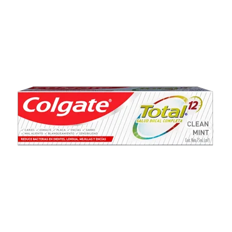 CREMA DENTAL COLGATE TOTAL ORIGINAL MINT PREVENCIÓN ACTIVA X 75 ML