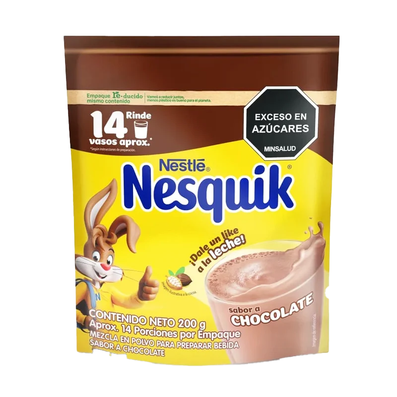 NESQUIK CHOCOLATE DOY PACK X 200 GR