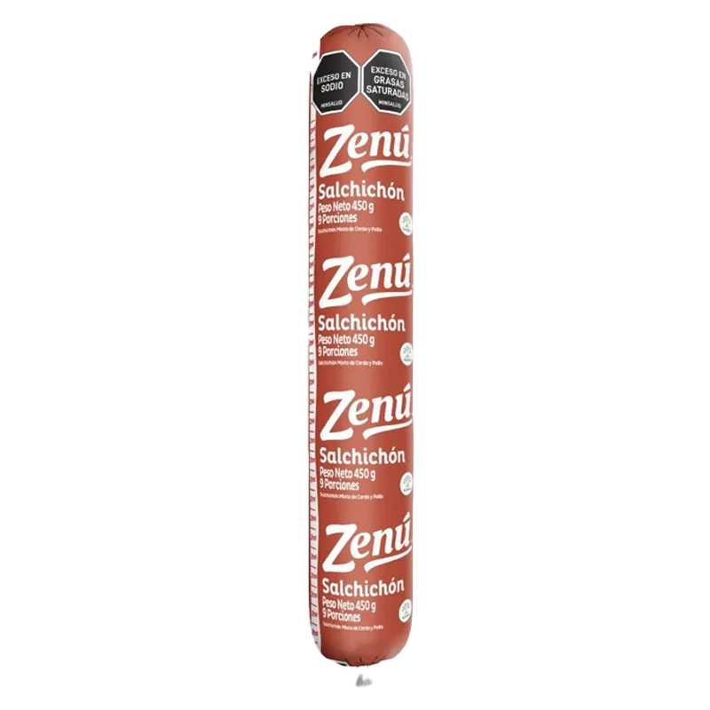 SALCHICHON TRADICIONAL ZENU X 450 GR