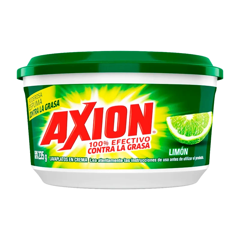 LAVAPLATOS AXION CREMA LIMON X 235GR