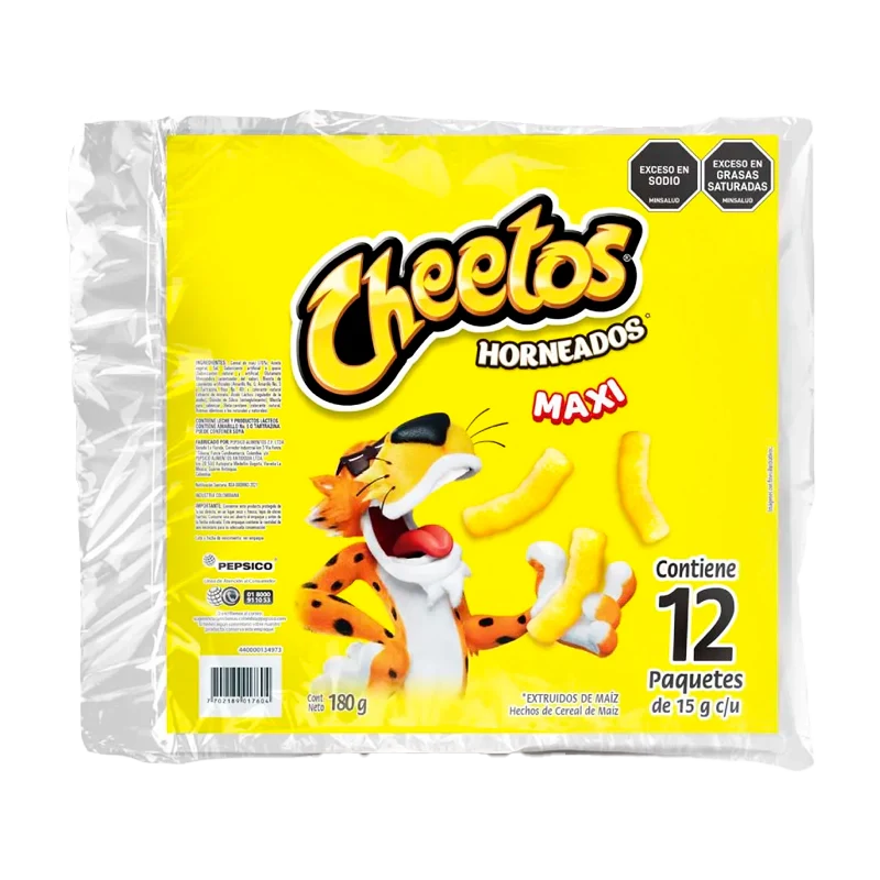 PASABOCAS CHEETOS HORNEADOS X 12 X 180 GR