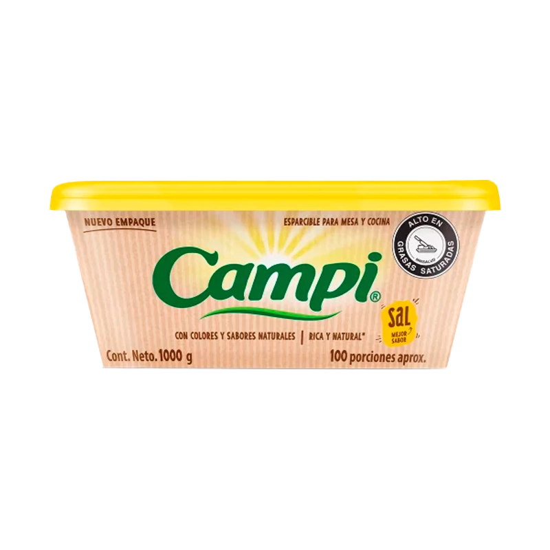 MARGARINA CAMPI SAL X 1000 GR