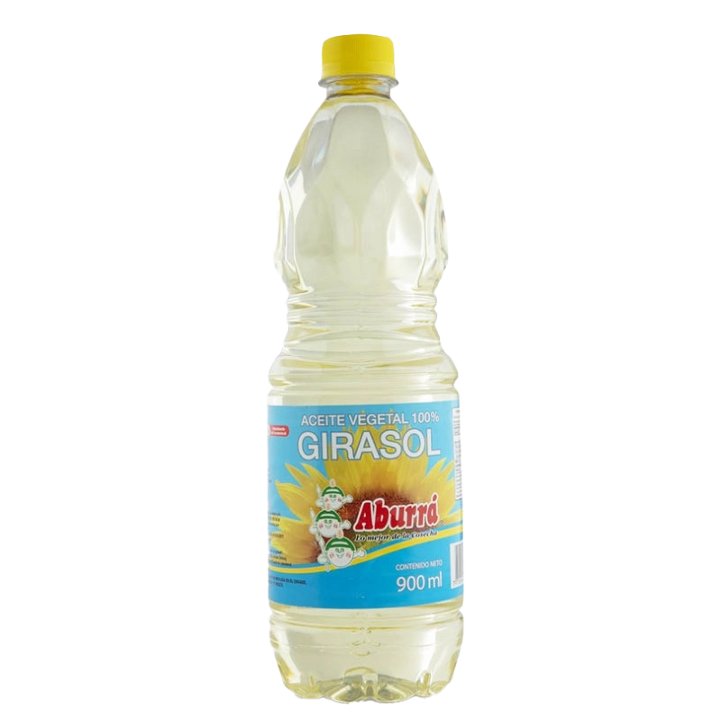 ACEITE PURO DE GIRASOL ABURRA X 900 ML