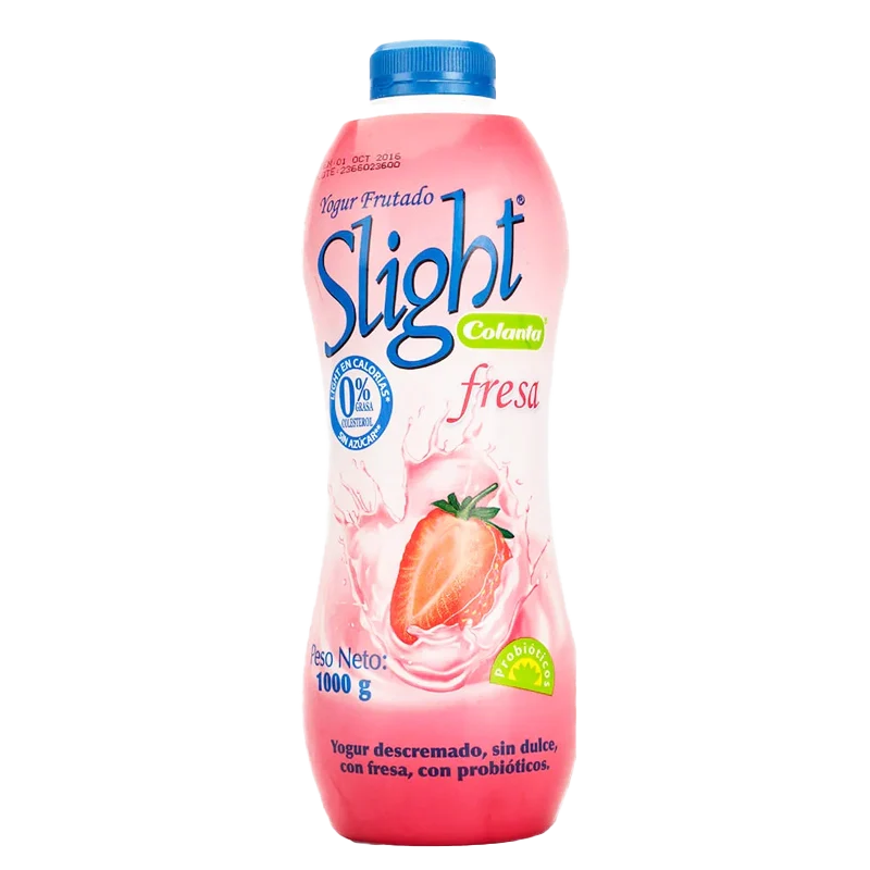 YOGURT COLANTA FRESA SLIGHT GF X1000