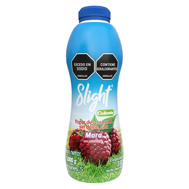 YOGURT COLANTA  MORA SLIGHT GF X1000