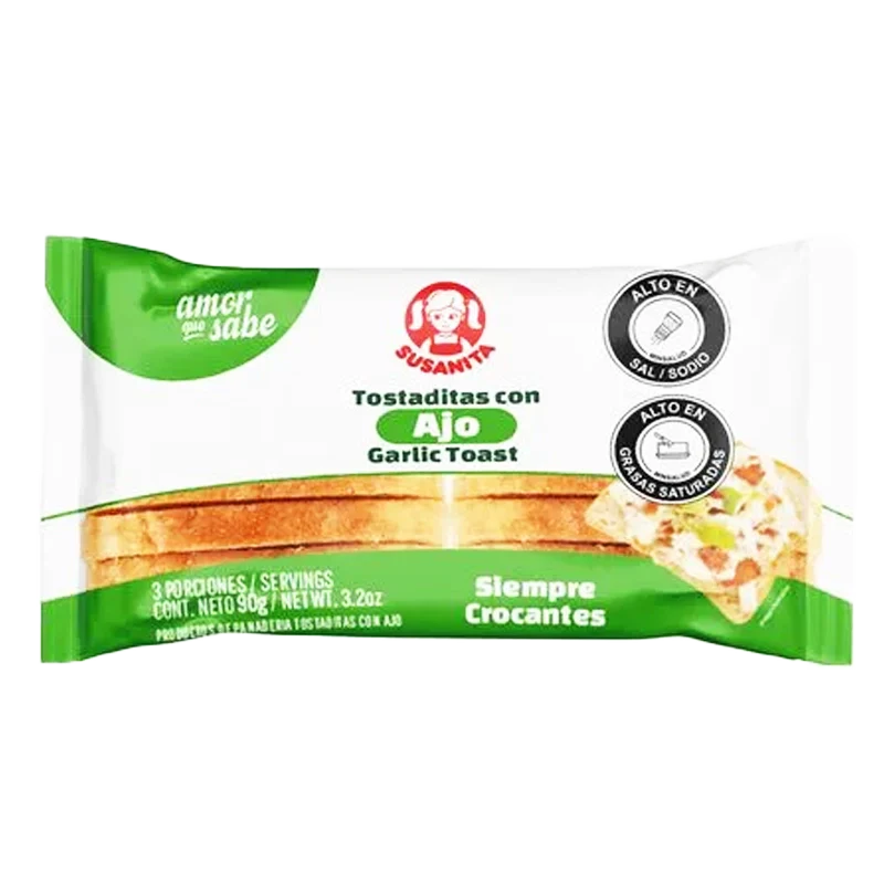 TOSTADA CON AJO SUSANITA X 90 GR