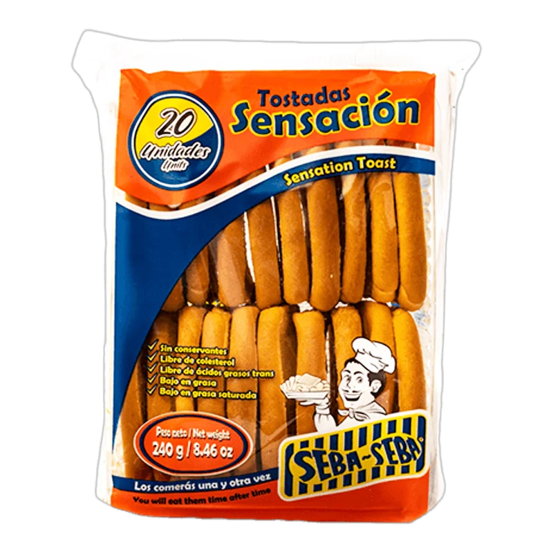 TOSTADA SENSACION SEBA SEBA X 240 GR
